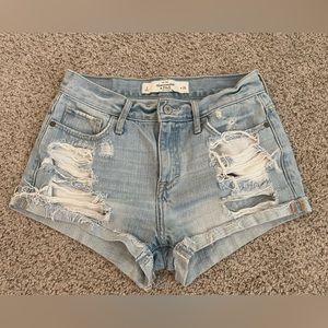 Abercrombie high rise short